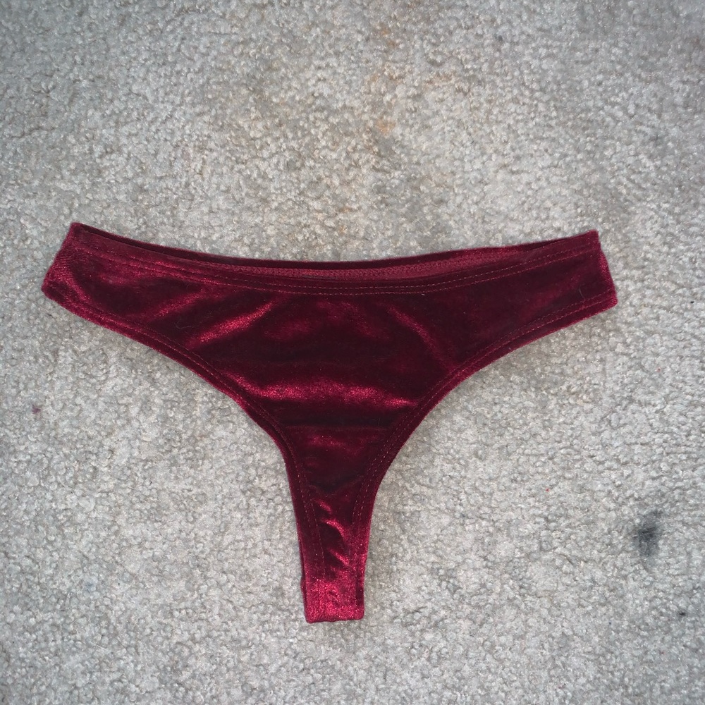 Boutine La velvet bikini bottoms